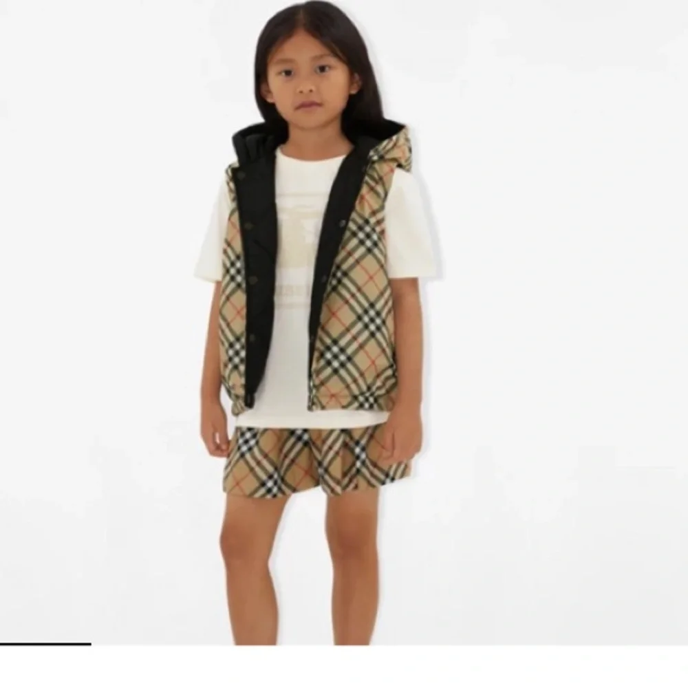 NWT - Burberry Reversible Check Vest